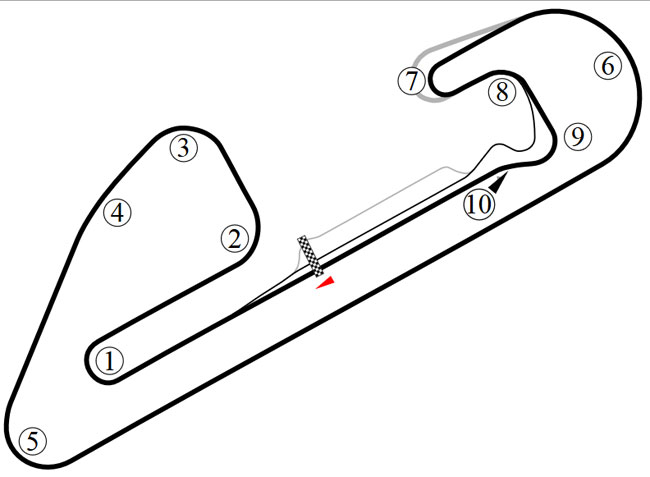 "Autódromo Internacional Orlando Moura" por Will Pittenger - Obra do próprio.