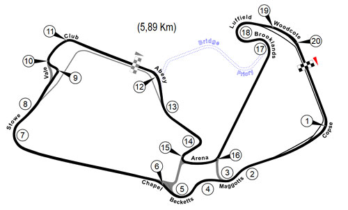 Imagem: "Silverstone circuit" por Gustavo Girardelli