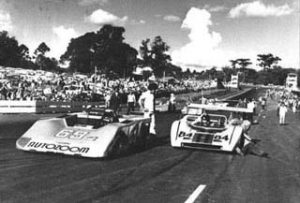 Inauguração do autódromo 22 de abril de 1973. Foto: Divulgação/Facebook.