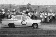 Simca de Scherner e Castilho, campeões da primeira edição da "Cascavel de Ouro" em 1967. Foto: Gazeta Esportiva.