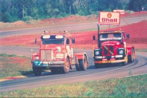 6 de Setembro de 1987 a 1ª Copa Brasil de Caminhões, futura Formula Truck. Foto: L. Monteiro.