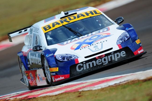 Peugeut do time de Sérgio Jimenez na Stock Car. - Foto: Fernanda Freixosa.