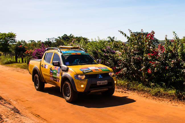 Participam do evento veículos das linhas L200, Pajero 4x4 e ASX 4x4. - Foto: Cadu Rolim/Mitsubishi.