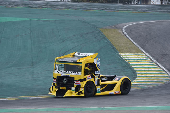 Felipe Giaffone lidera a temporada da Truck e busca bom resultado em Tarumã. - Foto: Luciana Flores.
