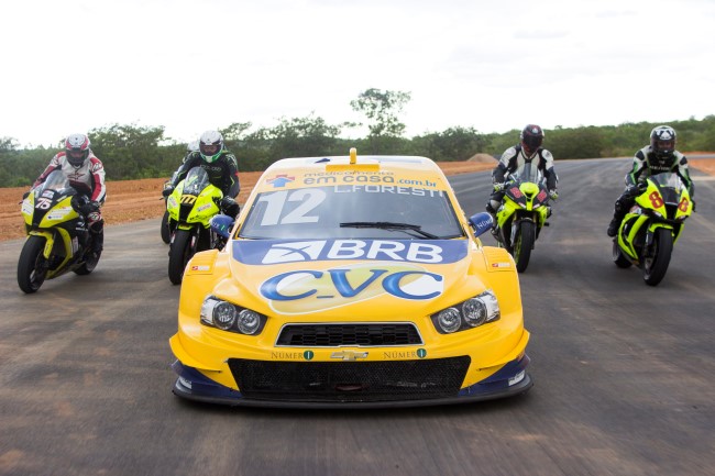 teste de Equipes Stock Car e Motovelocidade