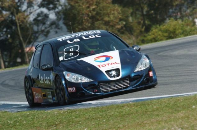 Peugeot 207 2.0 da dupla José Cordova e Marcos Ramos em 2007.