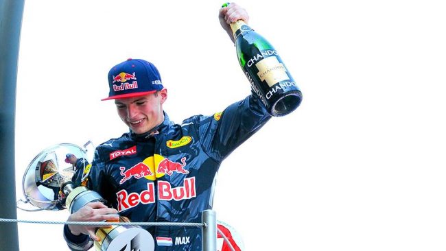 Max menino gênio Max Verstappen. - Foto: formula1.com
