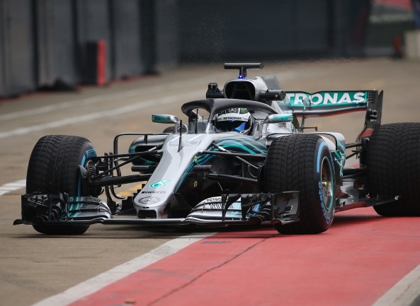 Carro da Mercedes - W09 - 2018. Foto: Site Oficial Mercedes