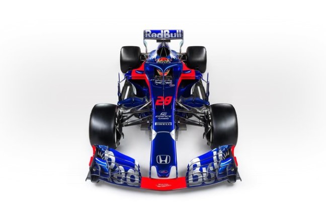Carro da Toro Rosso 2018 - Foto: Site Oficial Toro Rosso F1
