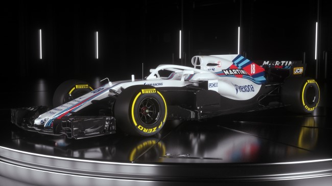 Williams apresenta carro 2018 - Foto: Twitter Oficial Williams