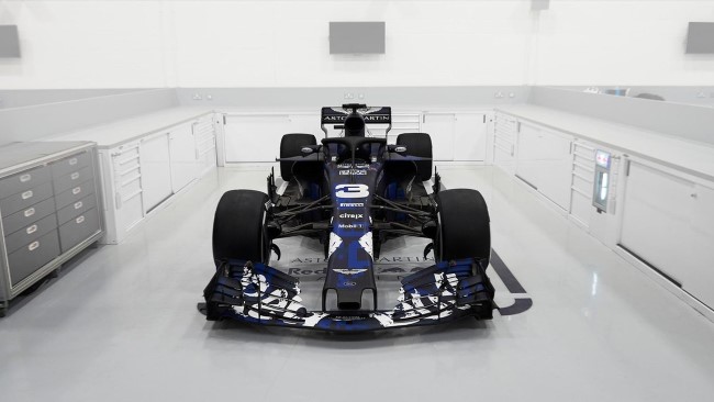 Carro Aston Martin Red Bull Racing - RB14 - 2018. Foto: Site Oficial redbullracing.redbull.com