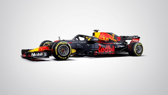 Carro definitivo Red Bull 2018 - Foto: Site Oficial Red Bull Racing