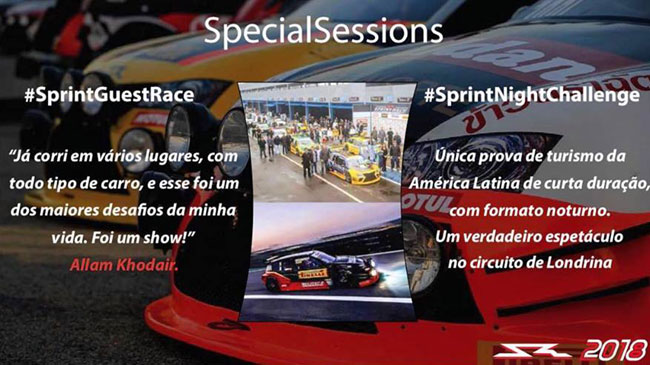 Sobre as provas especiais da Sprint Race - Imagem: Facebook Oficial Sprint Race Brasil