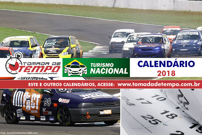 Calendário Brasileiro de Turismo 1600 - 2018