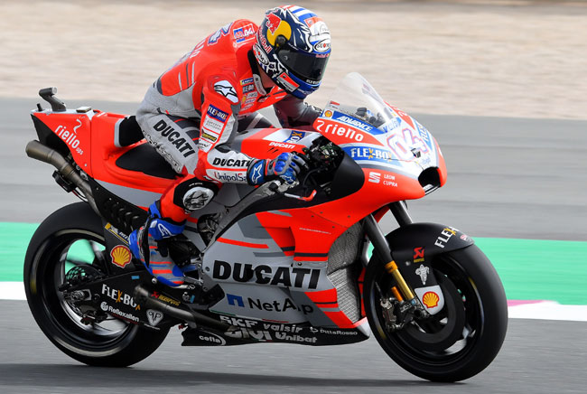 Andrea DOVIZIOSO ITA - Vencedor - Qatar 2018 - Moto GP - Foto: Michelin