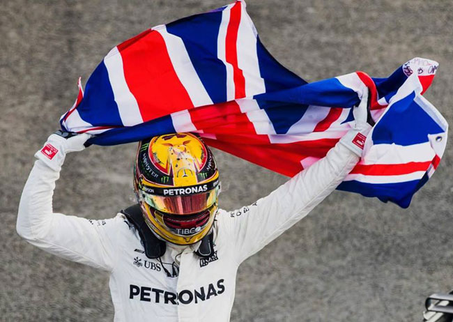 Foto: Facebook Oficial Lewis Hamilton