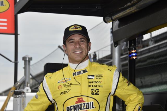 Castroneves arriscou tudo pela pole, mas larga em 8º - INDY500 - 2018 - Foto: Indycar.com