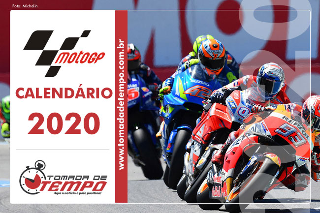 Calendário actualizado MotoGP 2020: 15 corridas e festa final em