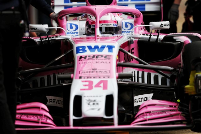 Carro Force India 2018 - Foto: Site Oficial Force India