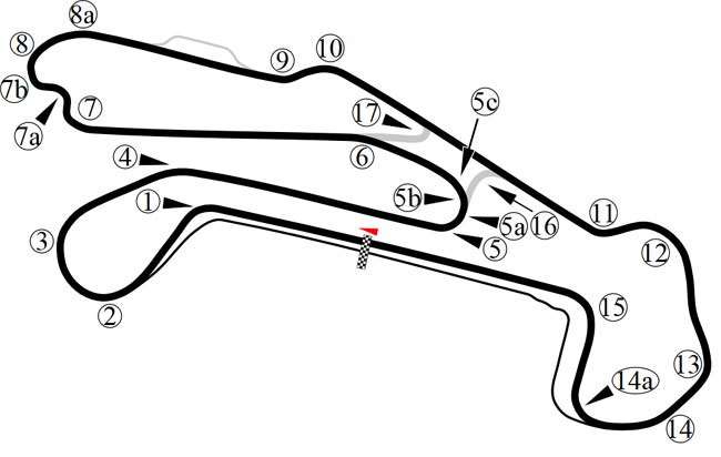 Fonte: Wikipedia | Circuito Alabama / IndyCar