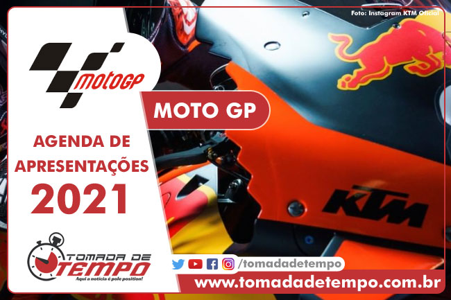 Agenda - Motos - MOTO GP - 2021