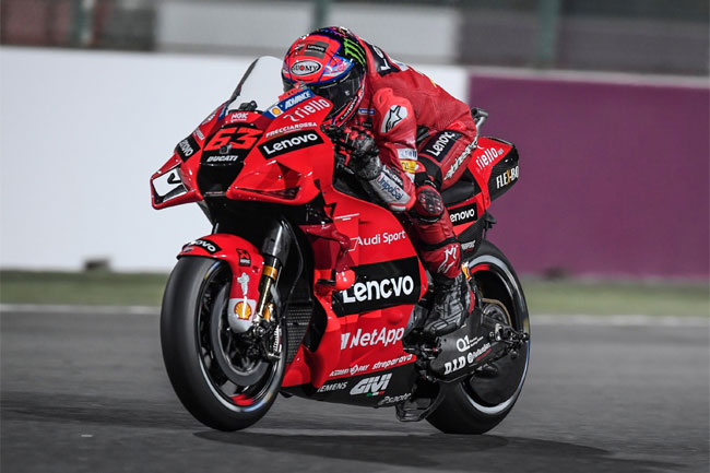 Foto: Ducati Corse - Pole position GP do Qatar MOTO GP 2021