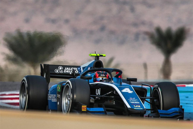 Tomada de Tempo - GP do Bahrein F2 2021 - Foto: Instagram Felipe Drugovich