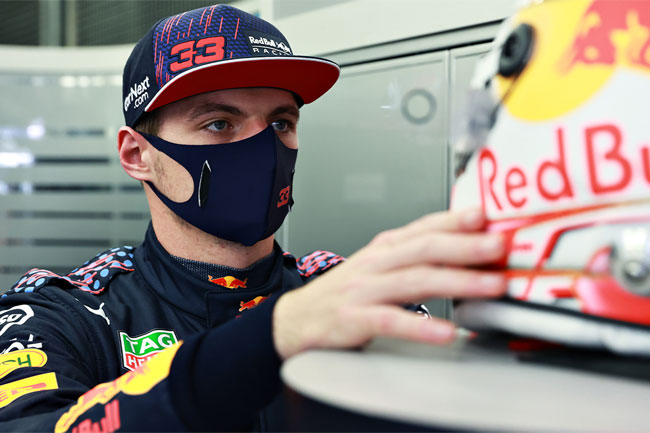 Foto: Twitter Red Bull - Max Verstappen no 1º dia de testes GP Bahrein 2021
