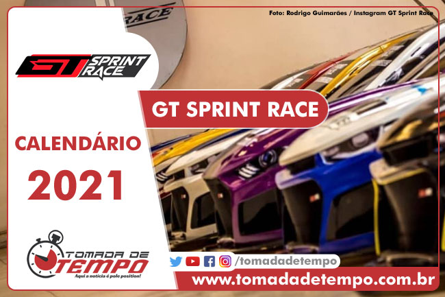 Calendário GT SPRINT RACE 2021 - Tomada de Tempo