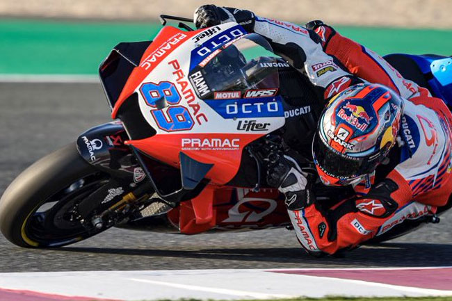 Pole position GP de Doha 2021 - MOTO GP - Foto: Twitter Jorge Martin