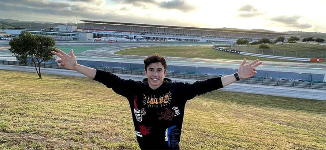 Marc Marquez retorna às pistas no GP de Portugal de MOTO GP 2021 - Foto: Instagram Oficial Marc Marquez