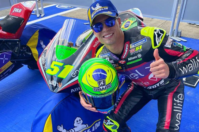 Eric Granado - Pole position em Jerez 2021 - Foto: Instagram Eric Granado Oficial