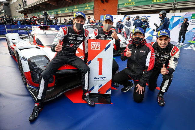 Foto: Toyota #8 - Vencedora em Spa / WEC 2021 - Crédito: Toyota Twitter