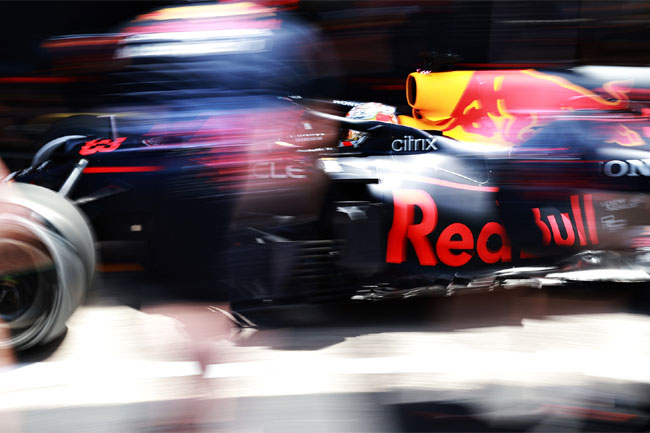 Foto: Red Bull Twitter - Max Verstappen melhor tempo no TL3 no GP de Portugal de F1