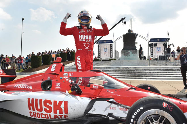 Ericsson - Vencedor da corrida 1 - Detroit | Foto: Chris Owens