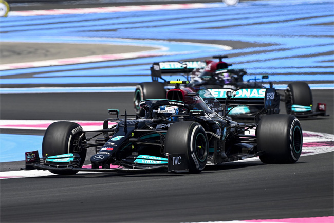 Bottas liderou o 1º treino livre da F1 em Paul Ricard - Foto: Mercedes AMG F1 Twitter