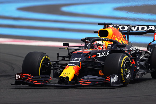 Max vence o GP da FRANÇA de F1 - Foto: Red Bull Oficial Twitter