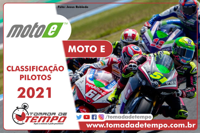 MOTO E – Resultado Final (Corrida 1) – GP da San Marino – 2022 - Tomada de  Tempo