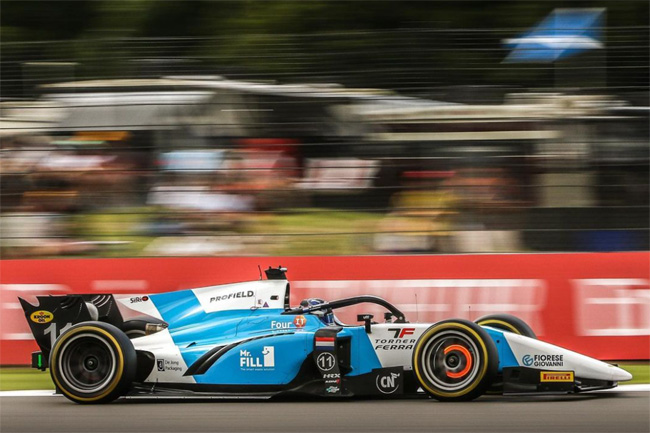 Foto: Verschoor Instagram - Vencedor da Corrida 2 - F2 - Silverstone