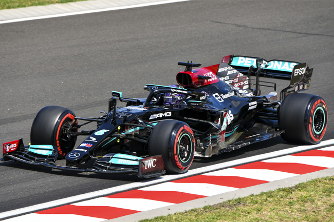 Hamilton liderou o TL3 em Hungaroring - Fórmula 1 2021 - Foto: Twitter Mercedes AMG F1