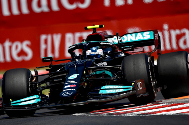 Bottas liderou o TL2 em Hungaroring - Fórmula 1 2021 - Foto: Twitter Mercedes AMG F1