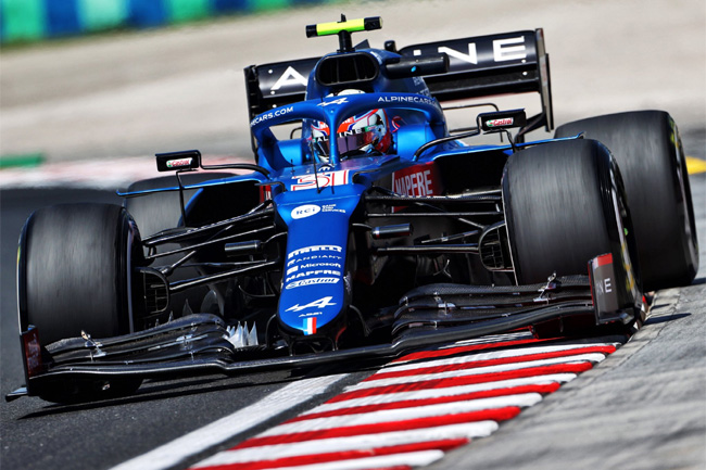 Ocon, de Alpine, venceu o GP da Hungria de F1 - Foto: Ocon Twitter Oficial