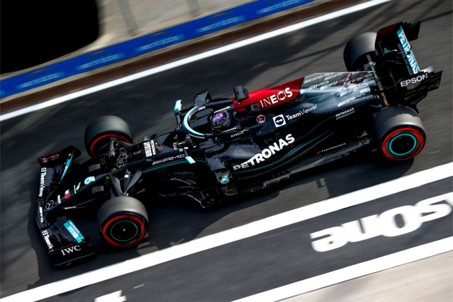 Lewis Hamilton liderou o TL2 em Istambul - F1 | Foto: Mercedes AMG F1