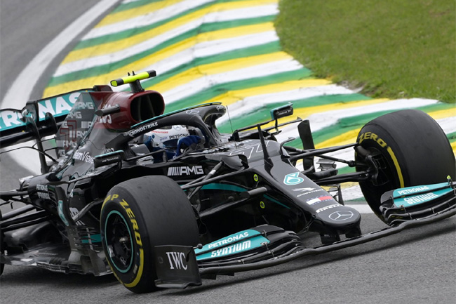 Bottas venceu a SPRINT RACE e é o pole position para o GP do Brasil 2021 - Fórmula 1 | Foto: Mercedes AMG F1 Twitter