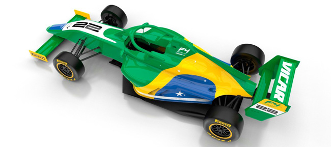 CARRO F4 BRASIL - Foto: Divulgação/Vicar