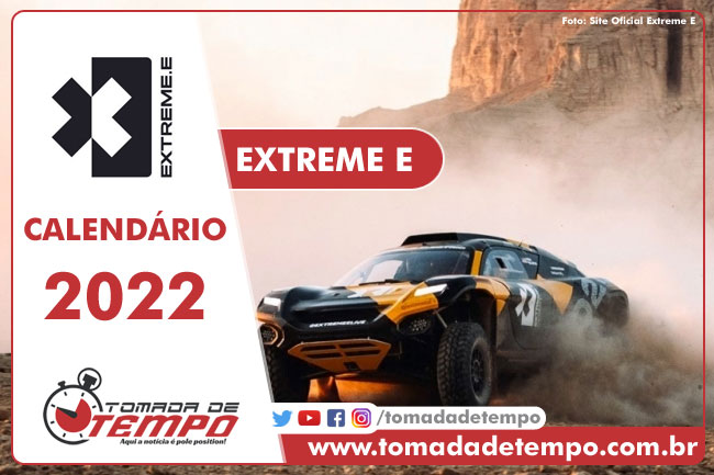 EXTREME E – Calendário 2022 - Tomada de Tempo