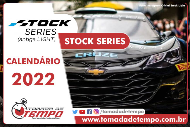 Calendário STOCK SERIES (LIGHT) 2022 - Tomada de Tempo