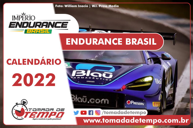 ENDURANCE BRASIL - Calendário 2022 - Tomada de Tempo