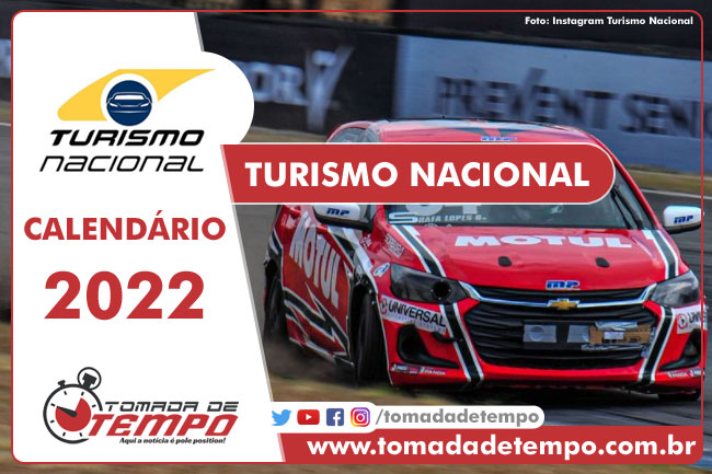 TURISMO NACIONAL - Calendário 2022