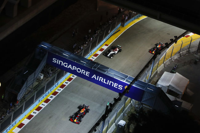 Resultados completos: Primeiro treino livre para o GP de Singapura